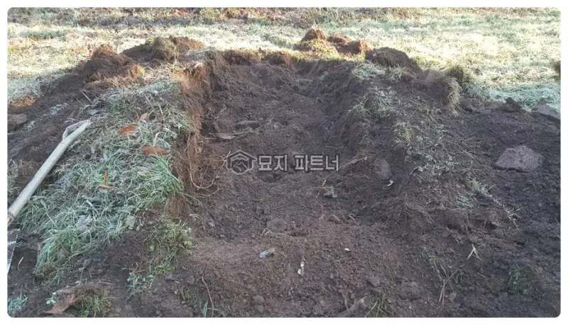 진주 묘지이장 현장 사진 - 진주시 묘지이장비용과 공사 절차 개념의 차이