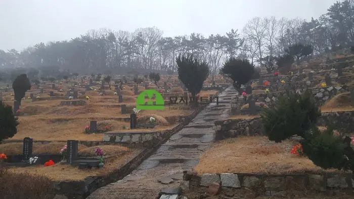 경남 김해 묘지이장 현장 사진 - 경북 김해공원묘원 묘지이장 산소개장 후기