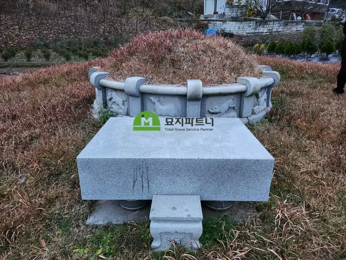 논산 묘지이장 현장 사진 - 논산 묘지이장 실제현장 파묘 과정, 개장신고부터 화장장 이동까지