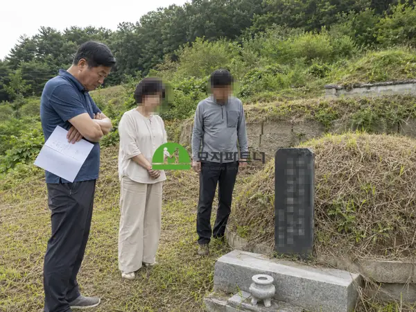 완주 묘지이장 현장 사진 - 봉동 묘지이장 비용과 산소 정리, 자녀들이 관리하기 어려워졌다면