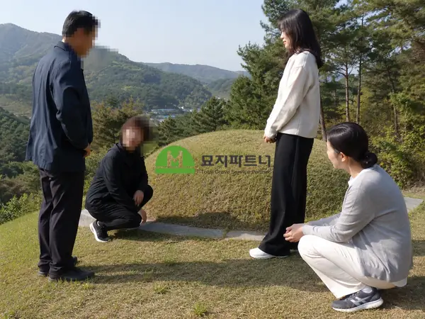 완주 묘지이장 현장 사진 - 봉동 묘지이장 비용과 산소 정리, 자녀들이 관리하기 어려워졌다면