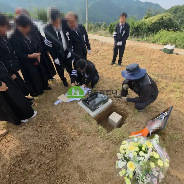 충남 서산 묘지이장 현장 사진 - 서산 묘지이장, 개장화장 후 다음날 봉안해도 될까? 파묘 일정 정리
