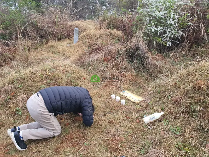 영광 묘지이장 현장 사진 - 영광 묘지이장 목관(木棺)이 미치는 영향