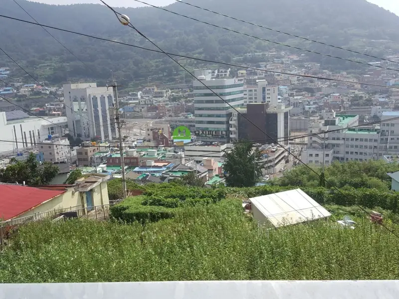 여수 묘지이장 현장 사진 - 밭에 있는 오래된 무덤 여수 무연고분묘 처리