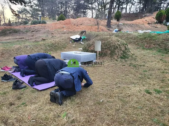 익산 묘지이장 현장 사진 - 익산 윤달묘지이장을 진행시 알고 있으면 좋은 내용