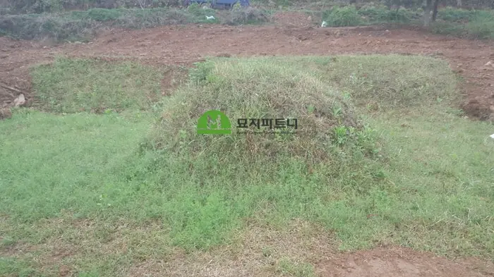 임실 묘지이장 현장 사진 - 임실 윤달 묘지이장 폐기물 처리는 꼭 해야 하나요?