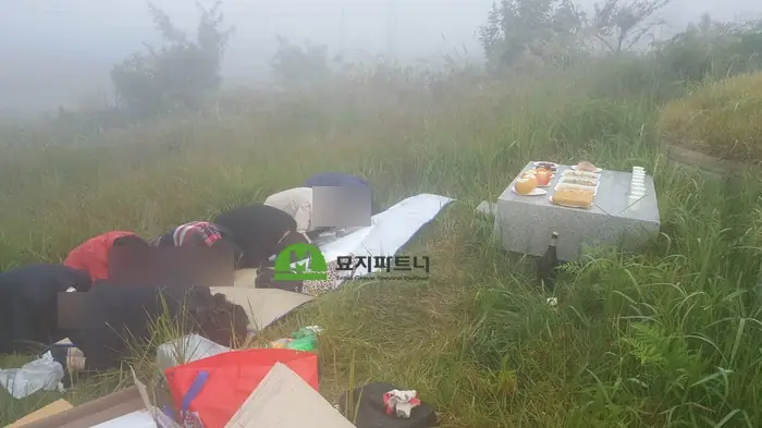 전주 묘지이장 현장 사진 - 전주 윤달 산소이장을 하는 근본적인 이유